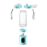Osobní mixér Concept, 600 ml, dobíjecí Li-Ion, modrý, FitMaker SM4002