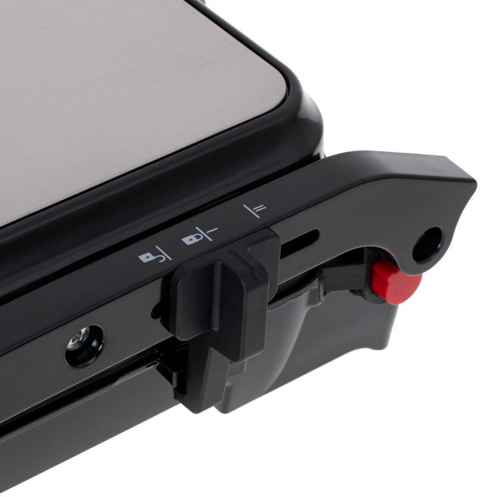 Elektrický gril Camry, velká plocha 28 x 23 cm, regulace teploty, maximální výkon 2500 W, CR 3053