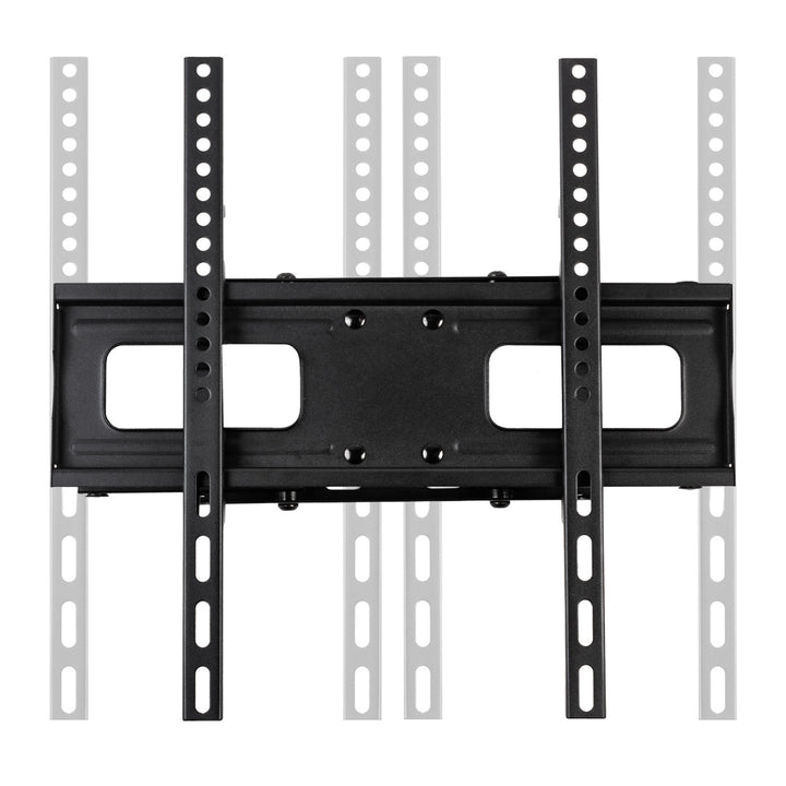 Držák Maclean na TV, max. VESA 400x400, 32-75", 50 kg, horizontální a vertikální nastavení úhlu, profil 80-380 mm, černý, MC-788