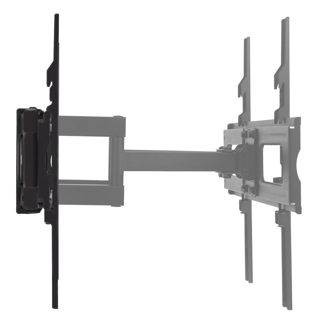 Držák Maclean na TV, max. VESA 400x400, 32-75", 50 kg, horizontální a vertikální nastavení úhlu, profil 80-380 mm, černý, MC-788