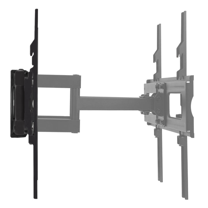 Držák Maclean na TV, max. VESA 400x400, 32-75", 50 kg, horizontální a vertikální nastavení úhlu, profil 80-380 mm, černý, MC-788