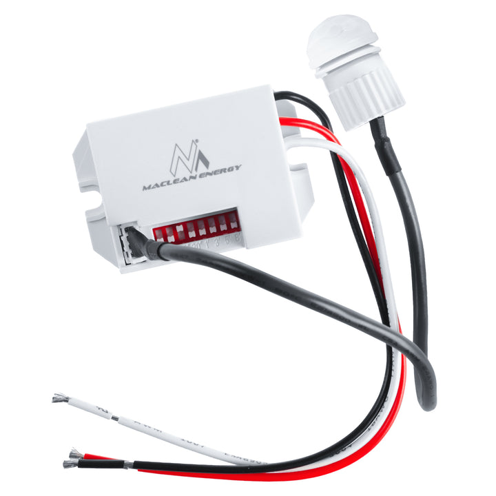 Detektor pohybu Maclean PIR, s externím senzorem, 12-24V DC, 360°, MCE32 V