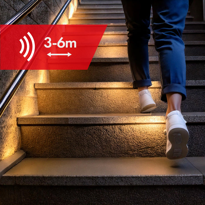 Detektor pohybu Maclean PIR, s externím senzorem, 12-24V DC, 360°, MCE32 V
