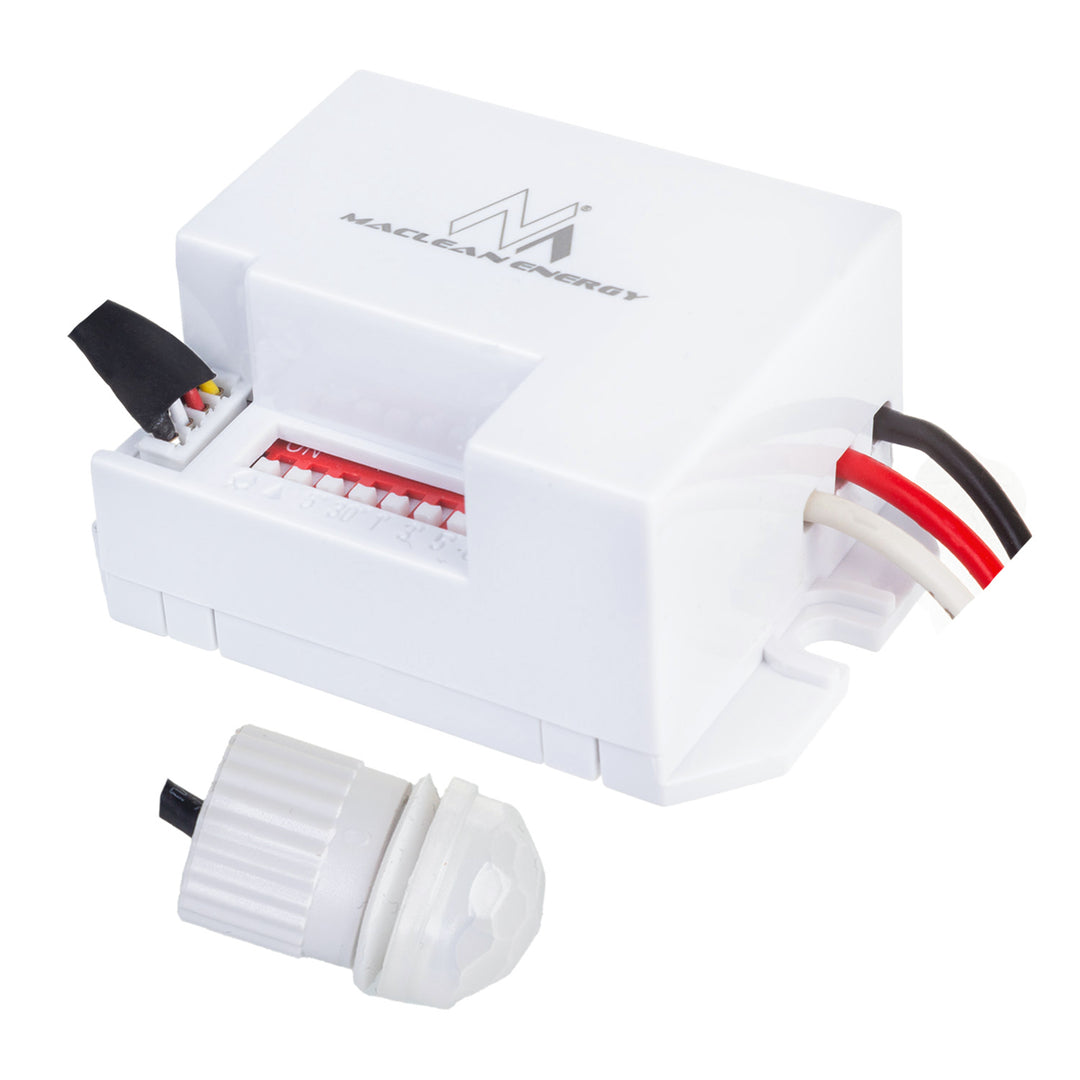 Detektor pohybu Maclean PIR, s externím senzorem, 12-24V DC, 360°, MCE32 V