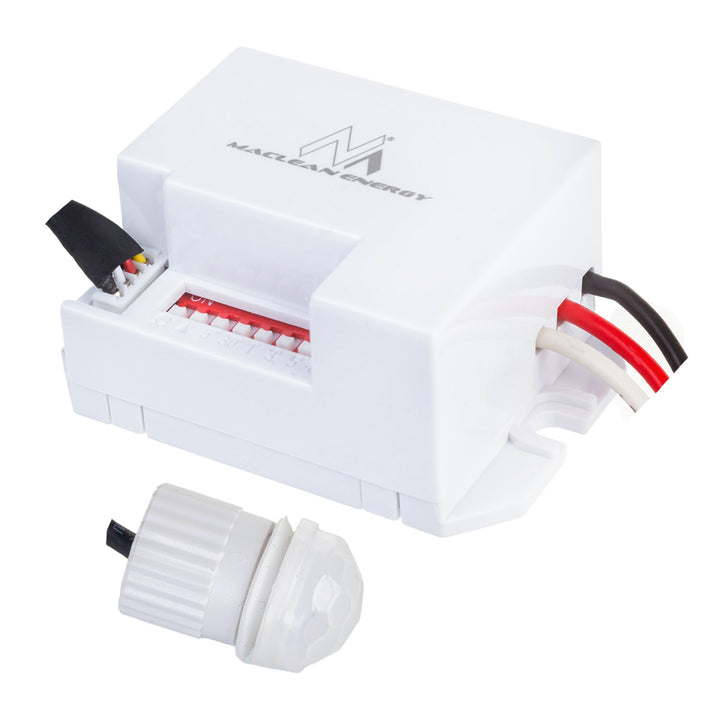 Detektor pohybu Maclean PIR, s externím senzorem, 12-24V DC, 360°, MCE32 V