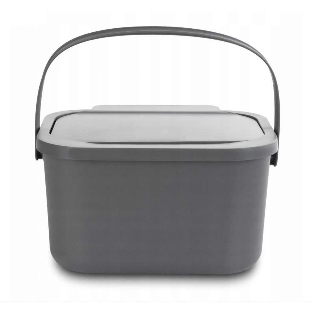 Koš na bioodpad, objem 4,5 litru , šedý, Mini Bini