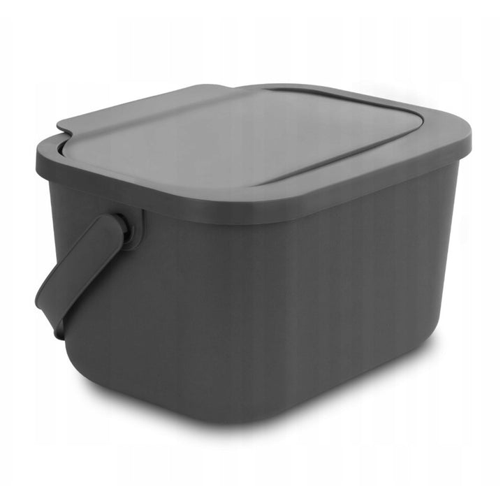Koš na bioodpad, objem 4,5 litru , šedý, Mini Bini