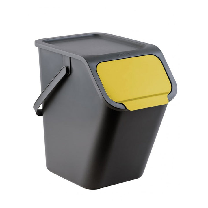 Sada nádob Practic, pro třídění, 4x25l, černá, Bini 10100577