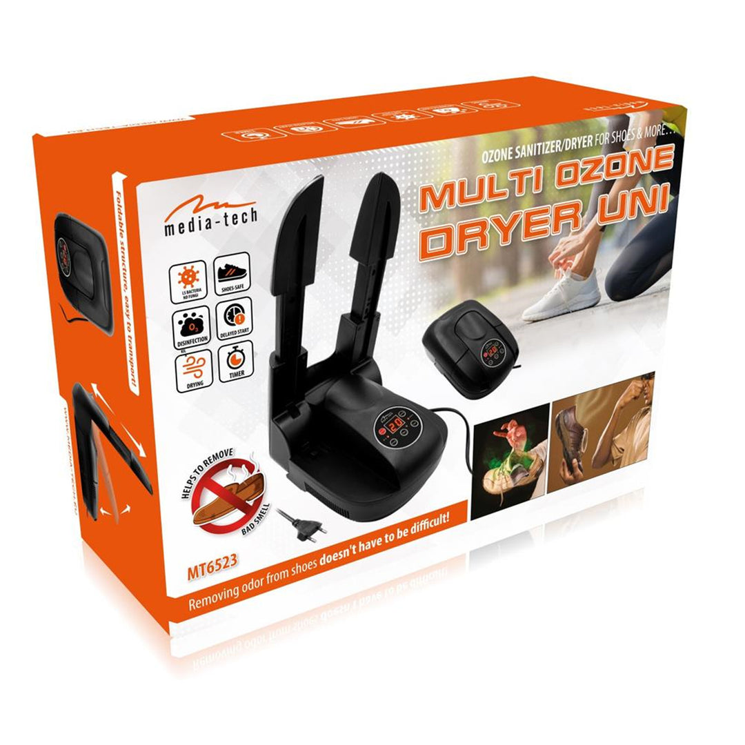 Vysoušeč obuvi Media-Tech, dezinfekce ozonem, časovač, MT6523