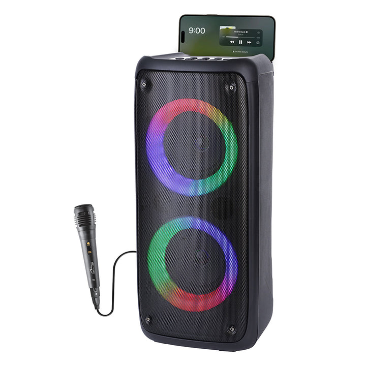 Přenosný reproduktor Media-Tech, karaoke, Bluetooth 5.0, 1000 W, MT3181