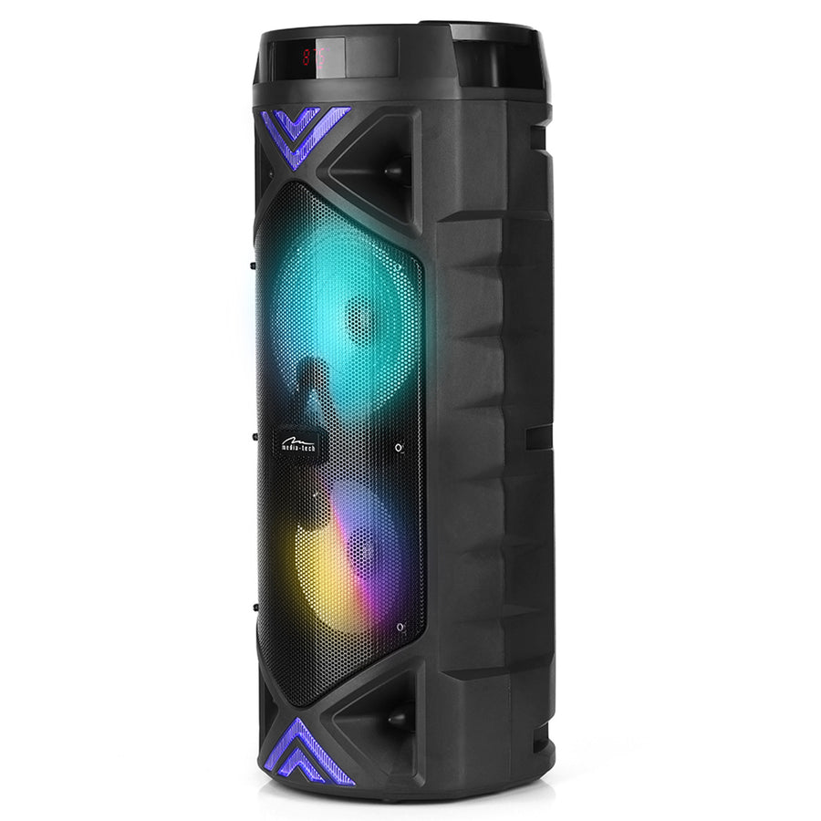 Přenosný reproduktor Media-Tech, karaoke, Bluetooth 5.0, 1400 W, MT3182
