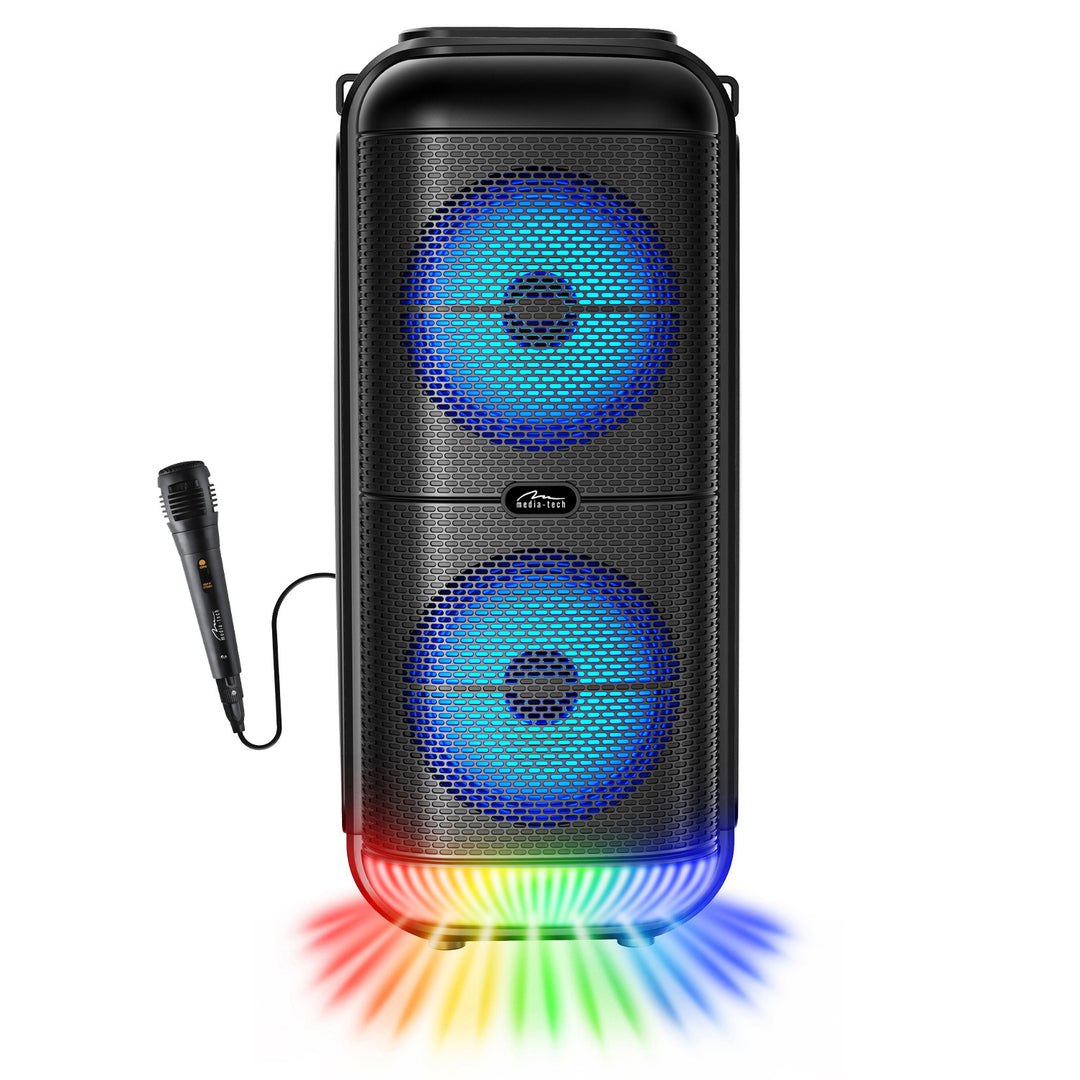 Přenosný reproduktor Media-Tech, karaoke, Bluetooth 5.3, 900W, MT3183