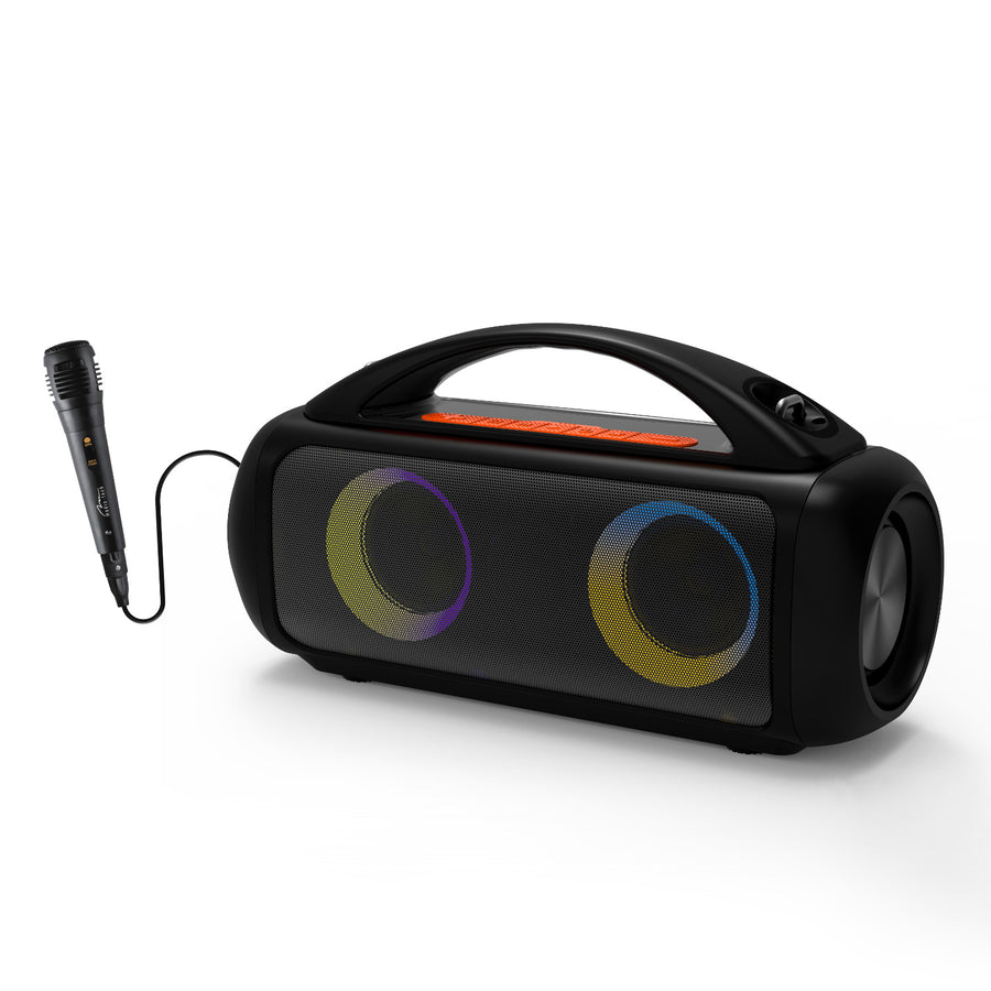 Přenosný reproduktor Media-Tech, karaoke, Bluetooth 5.3, 1200 W, MT3184