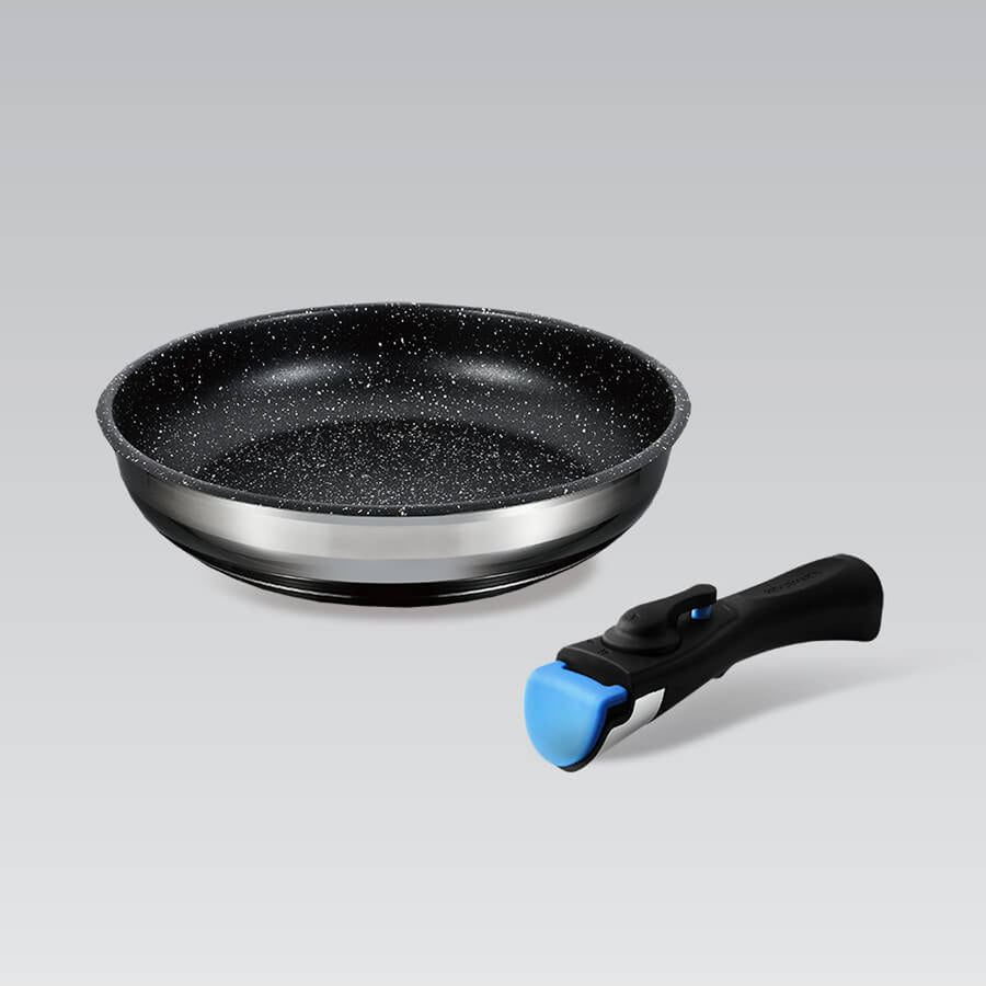 Sada Maestro, 2 pánve, kastrol, odnímatelná rukojeť, MR-3529-4