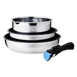 Sada Maestro, 2 pánve, kastrol, odnímatelná rukojeť, MR-3529-4