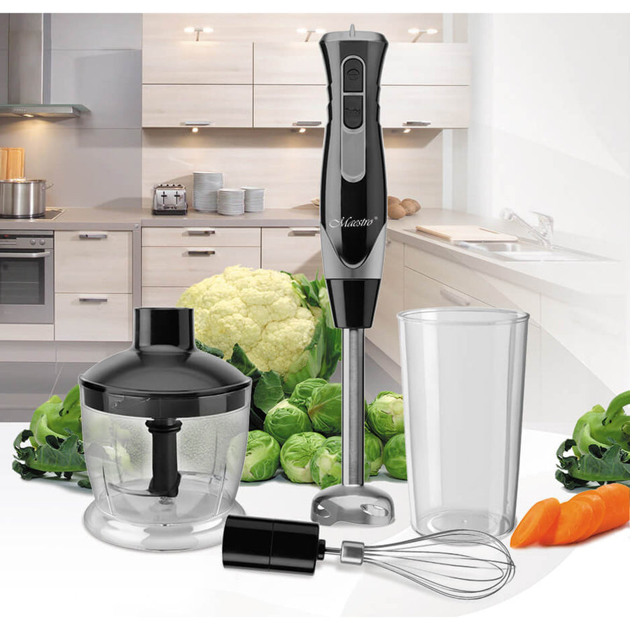 Ruční mixér Maestro, 500 W, funkce Turbo, nádoba 900 ml, MR-566