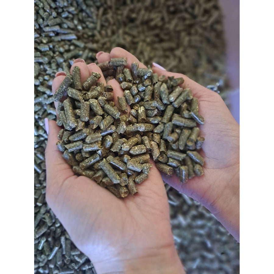 Travní koule, krmivo pro koně, z trávy z jezerní země, 15kg pytel