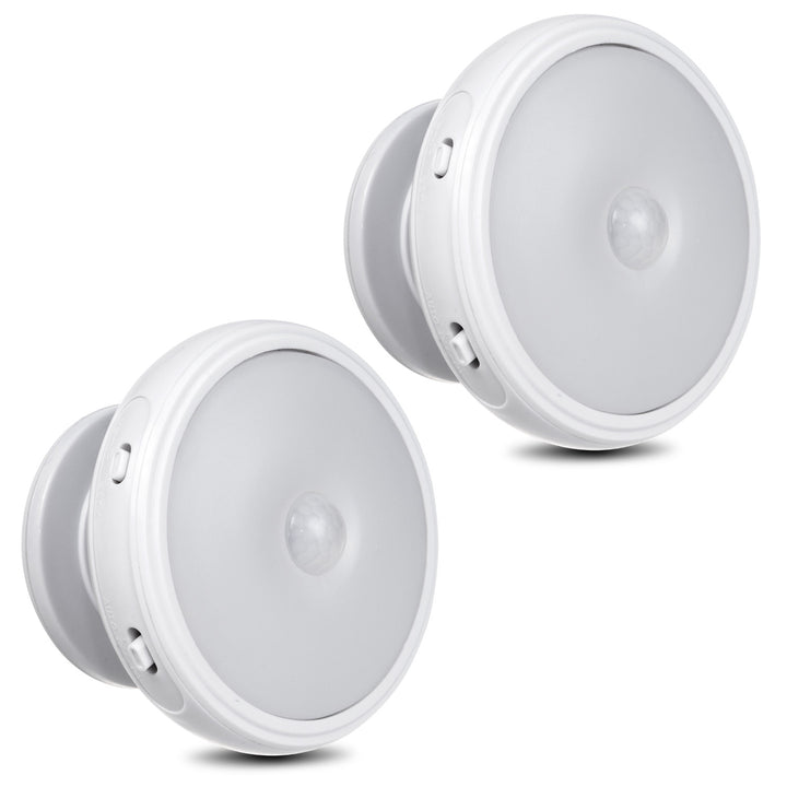LED svítidlo se senzorem pohybu Maclean, magnet, zadní světlo, režimy svícení: nepřetržité, PIR senzor, 3xAA, MCE223, 2 kusy