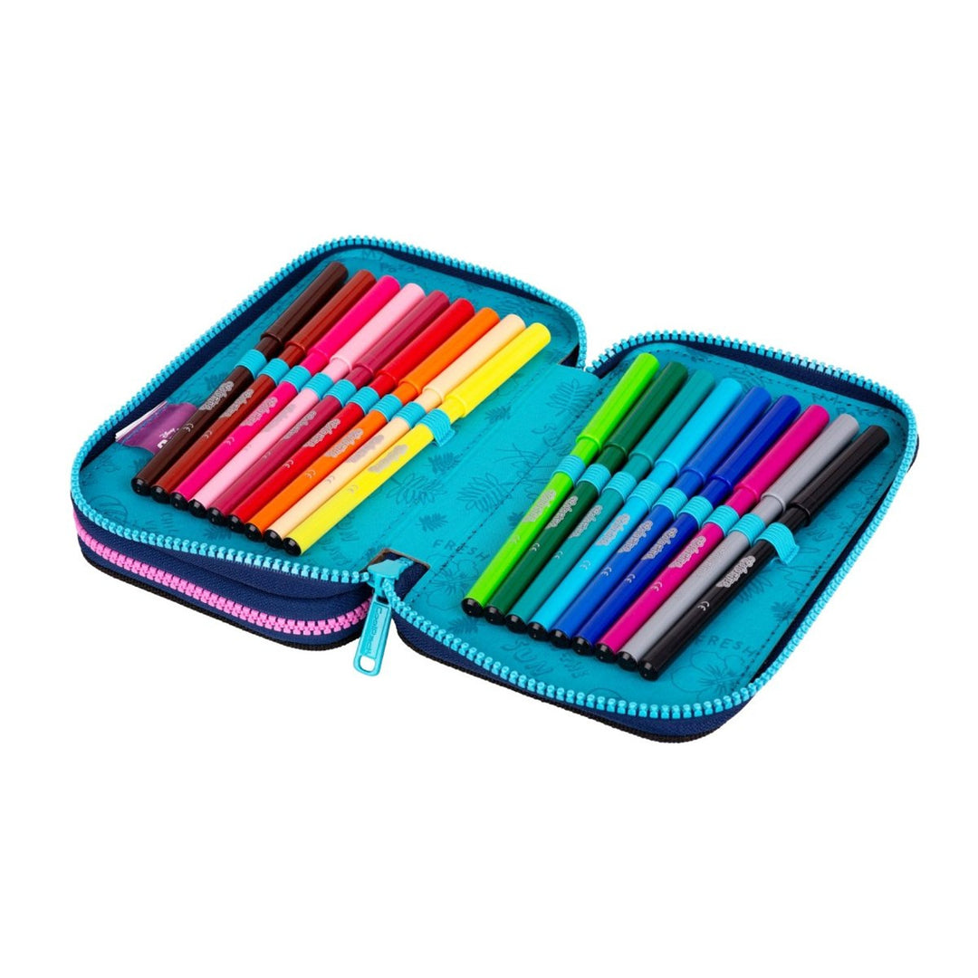 Penál Coolpack, dvoukomorový, s příslušenstvím, Stitch, Jumper 2