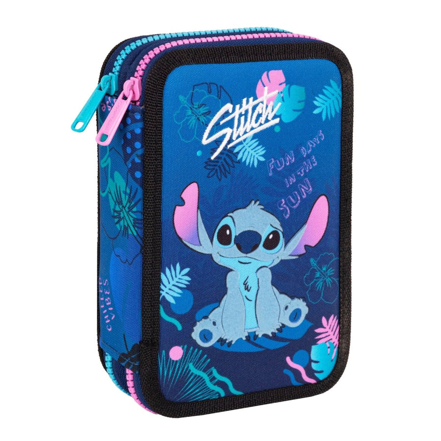 Penál Coolpack, dvoukomorový, s příslušenstvím, Stitch, Jumper 2