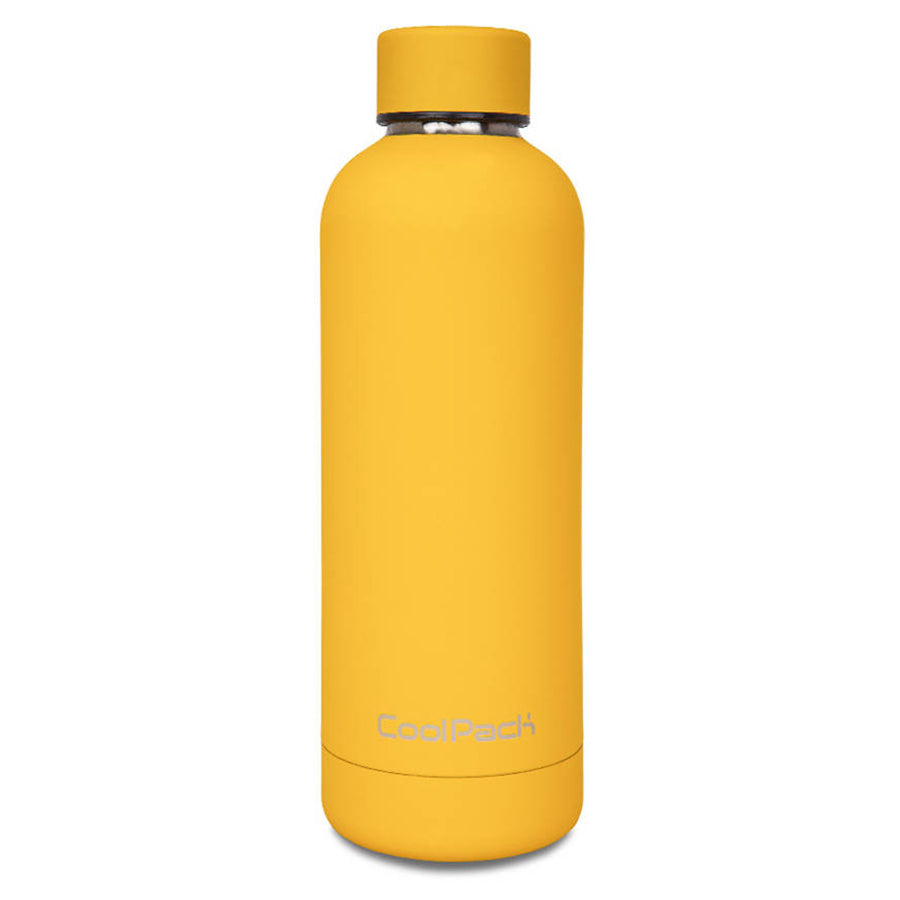 Termo láhev Coolpack, 500 ml, nerezová ocel, žlutá, Bonet Z23005