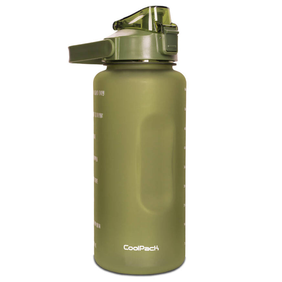 Bidon Coolpack, 2000 ml, PETG, khaki, Cancan Z25012