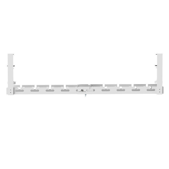 Organizér kabelů Maclean pod stůl, max. zatížení 5 kg, max. 728 mm, bílý, MC-103 W