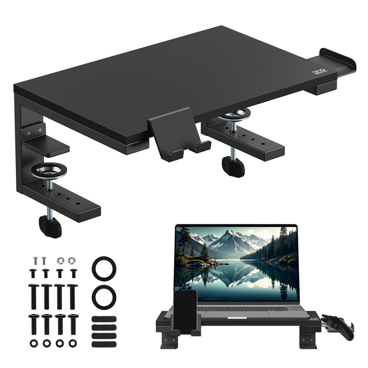 Stojan na notebook / monitor Ergo Office, max. zatížení 20 kg, pro diag. 13-32", černý, ER-303 B