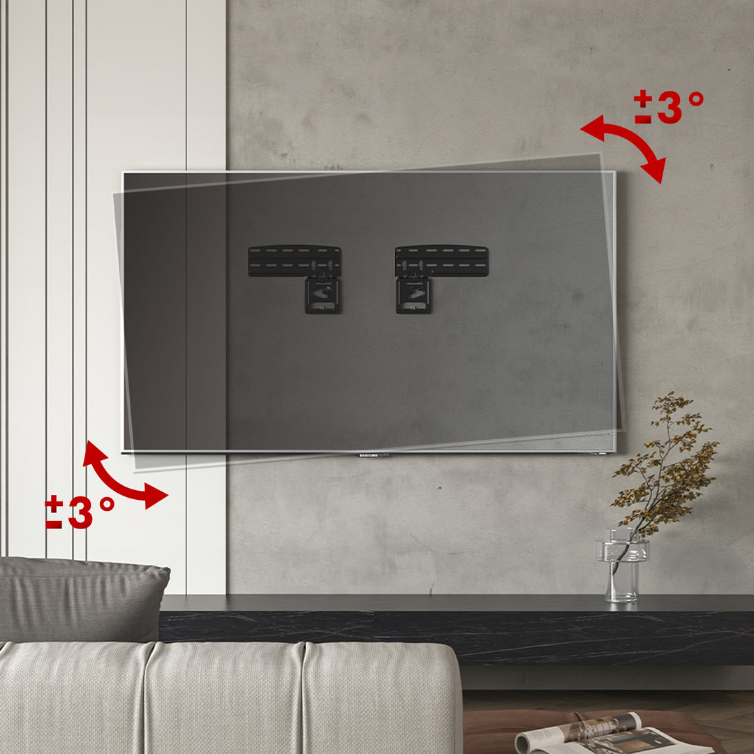 Držák Maclean TV, kompatibilní s televizory Samsung QLED, 43"-85", max. 60 kg, MC-806 N