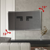 Držák Maclean TV, kompatibilní s televizory Samsung QLED, 43"-85", max. 60 kg, MC-806 N