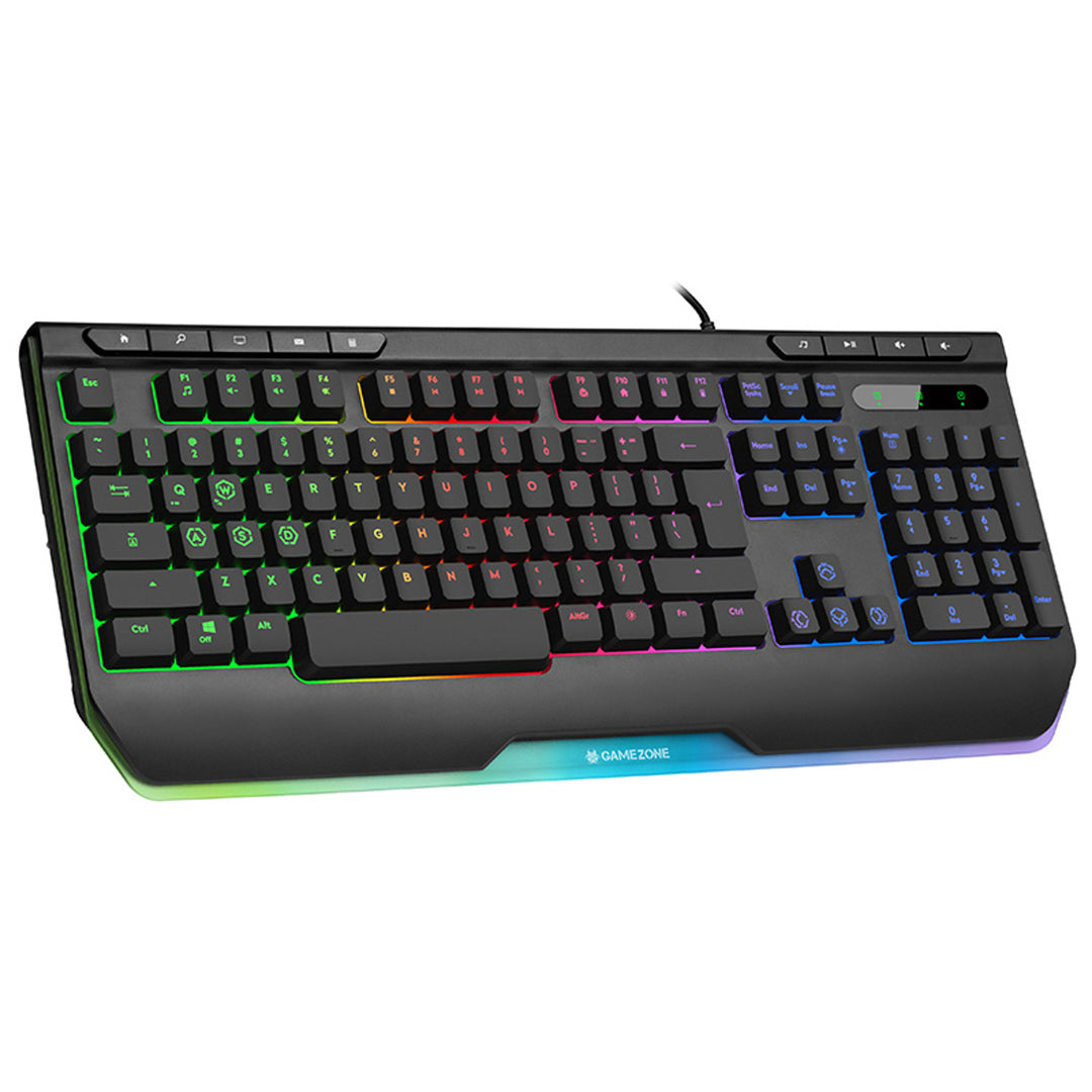 Herní klávesnice Tracer, RGB podsvícení, USB, GAMEZONE RAY X USB