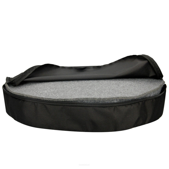 Pelíšek pro kočky Bertoni, vložka s granulemi, průměr 50 cm, vzor myš, EE130