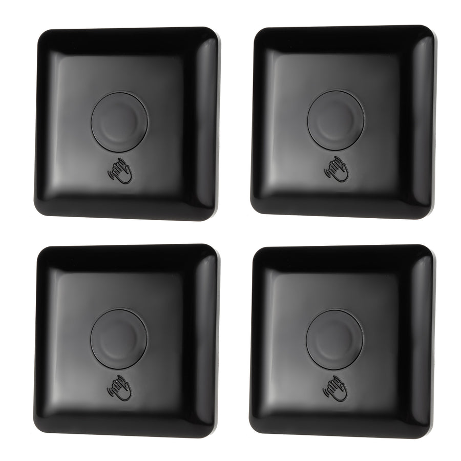 Senzor Maclean PIR s krátkým dosahem, dosah 5-6 cm, zapuštěná krabice, max. zátěž 1200 W, MCE313 B, 4 ks