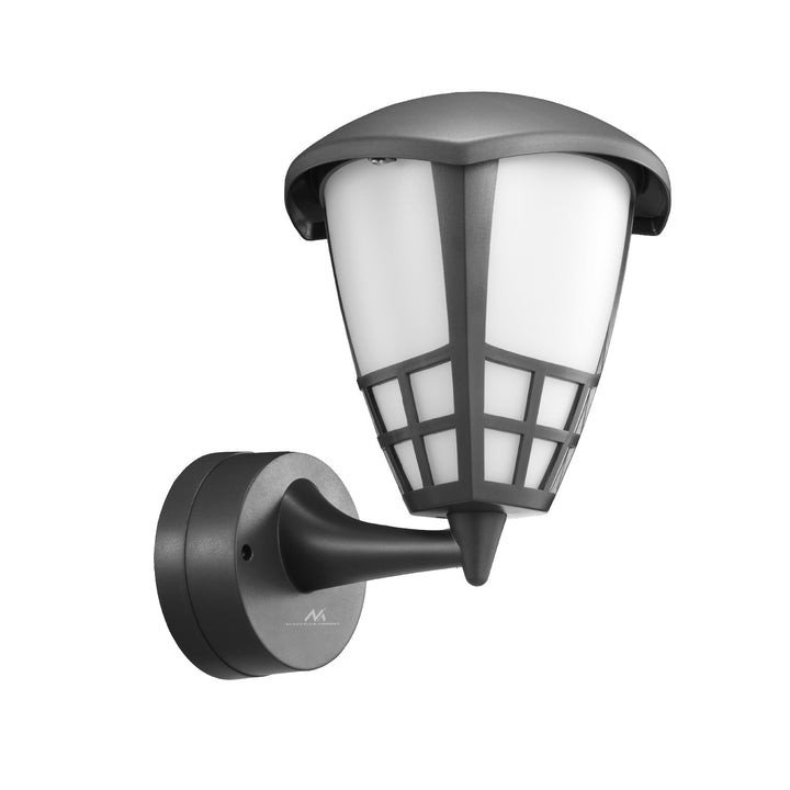 Nástěnné svítidlo 1xE27 Maclean, max. zátěž 60W, IP65, barva šedá, MCE519 GR + LED žárovka E27, 6W 230V Maclean Energy MCE267 WW teplá bílá 3000K 720lm retro edison dekorativní