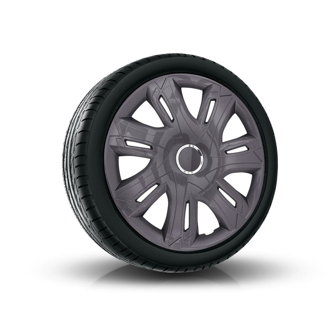 NRM Supernova univerzální kryt náboje 14'' grafit 1 ks