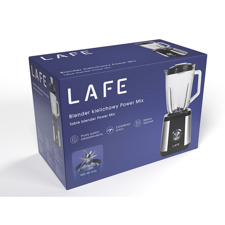 Lafe cup mixér, skleněný, 2 rychlosti, 600 W, Power Mix