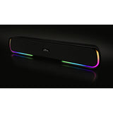 Přenosný reproduktor Bluetooth soundbar, vícebarevné podsvícení RGB, RMS 10 W, PMPO 450 W, FM rádio, MP3. AUX, vestavěná dobíjecí baterie, Media-Tech PHANTOM BT.