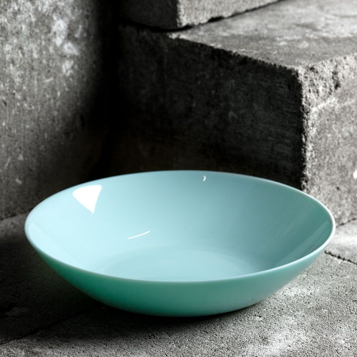 Hluboký talíř Luminarc, polévka, 20 cm, sklo, tyrkysová, Diwali Light Turquoise
