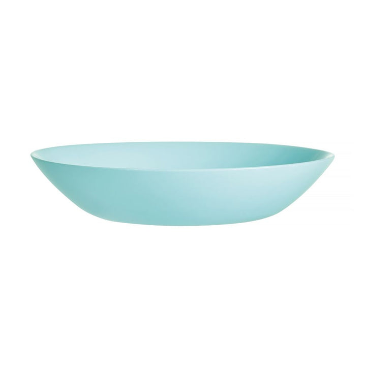 Hluboký talíř Luminarc, polévka, 20 cm, sklo, tyrkysová, Diwali Light Turquoise