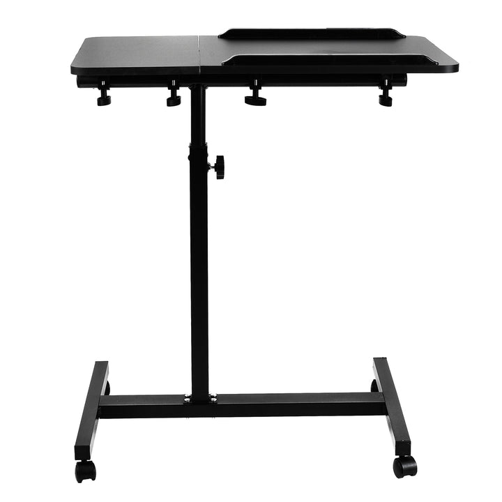 Mobilní stojan na psací stůl/notebook Maclean, černý, výškově nastavitelný 59-89 cm, max. 30 kg , MC-121 B