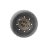 Povrchové svítidlo Maclean, bodové, kulaté, hliníkové, GU10, 55x130mm, bílé, MCE360 W+LED žárovka GU10 7W Maclean Energy MCE437 WW teplá bílá 3000K, 220-240V~, 50/60Hz, 490 lumenů