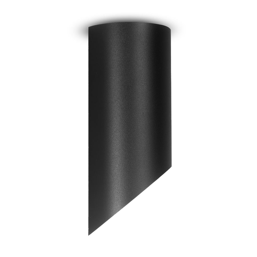 Svítidlo Maclean pro povrchovou montáž, bodové, kulaté, hliníkové, GU10, 55x130mm, černé, MCE360 B+ LED žárovka GU10 7W Maclean Energy MCE437 WW teplá bílá 3000K, 220-240V~, 50/60Hz,