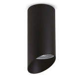 Svítidlo Maclean pro povrchovou montáž, bodové, kulaté, hliníkové, GU10, 55x130mm, černé, MCE360 B+ LED žárovka GU10 7W Maclean Energy MCE437 WW teplá bílá 3000K, 220-240V~, 50/60Hz,