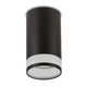Povrchové svítidlo Maclean, bodové, kulaté, hliníkové, GU10, 55x130mm, černé, MCE361 B + LED žárovka GU10 7W Maclean Energy MCE437 WW teplá bílá 3000K, 220-240V~, 50/60Hz, 490 lm