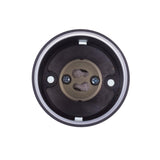 Povrchové svítidlo Maclean, bodové, kulaté, hliníkové, GU10, 55x130mm, černá barva, MCE361 B 3ks + LED žárovka GU10 7W Maclean Energy MCE437 WW teplá bílá 3000K, 220-240V~, 50/60Hz, 490lm, 3ks