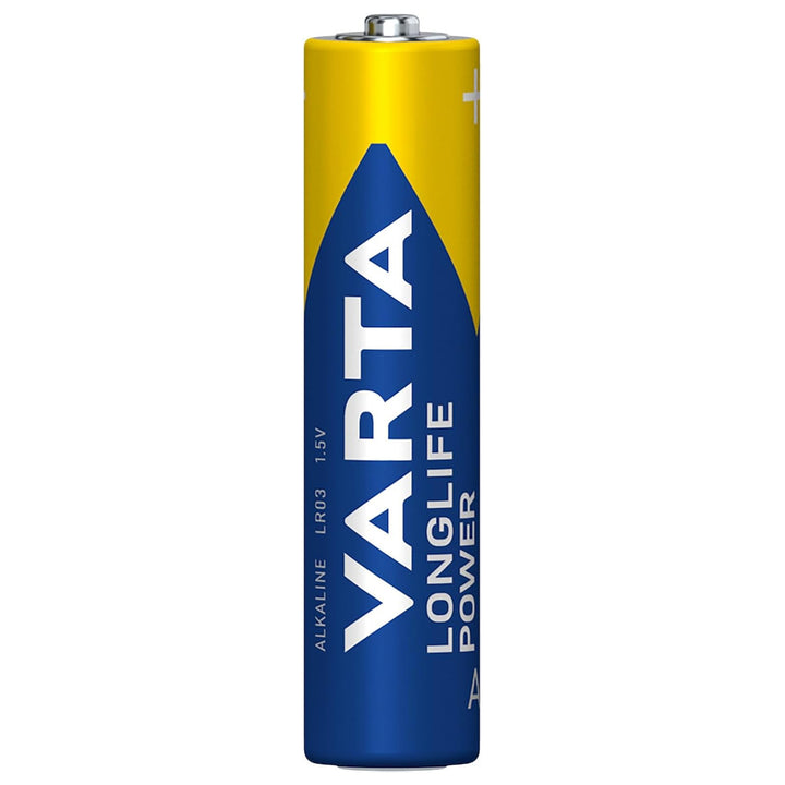 VARTA Longlife Power, 6 alkalických baterií AAA, LR03, 1,5 V