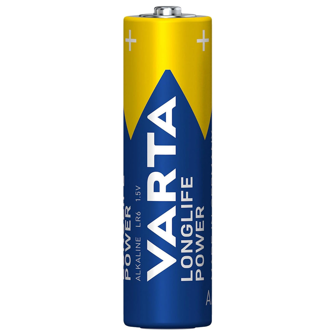 VARTA Longlife Power, 6 alkalických baterií AA, LR06, 1,5 V