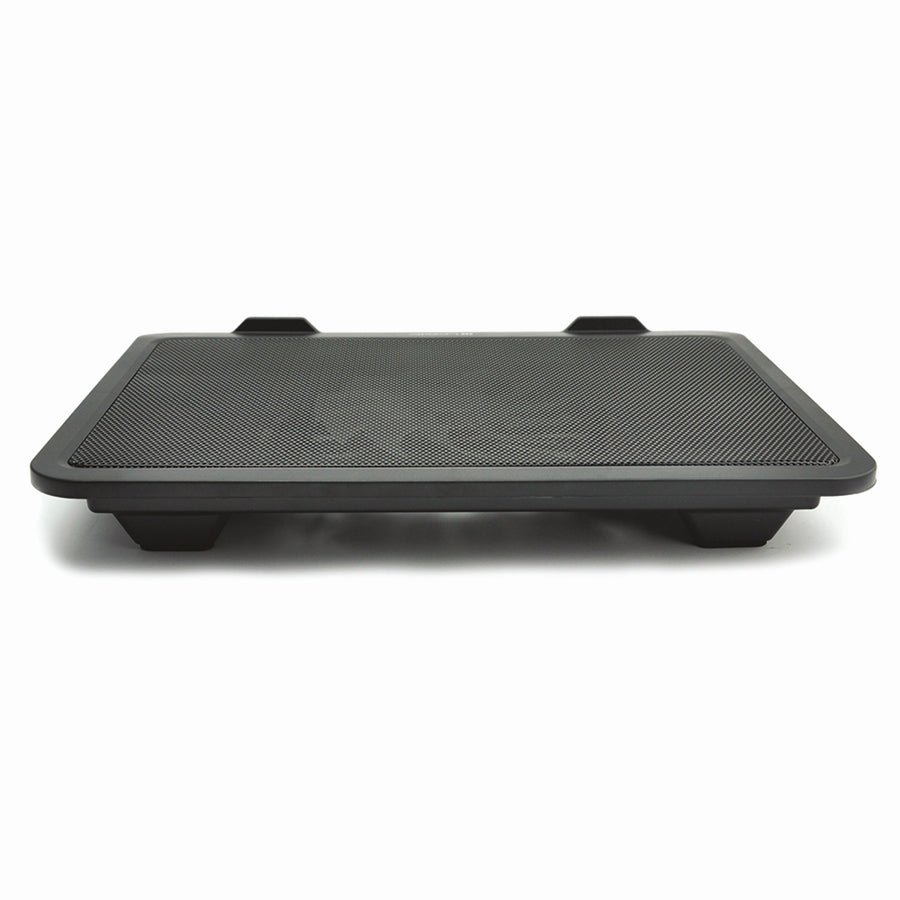 TICHÁ CHLADICÍ PODLOŽKA - Chladicí podložka pro notebooky 15,6" a menší, tichá, výkonná, 13,5cm ventilátory, průchozí port USB