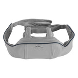 Masážní přístroj na ramena a krk. Shiatsu, 5D imitace rukou, 6 masážních hlavic, 3 režimy, 3 rychlosti, bezdrátový, nabíjecí port USB-C MASÁŽNÍ STROJ NA KRK A RÁCE