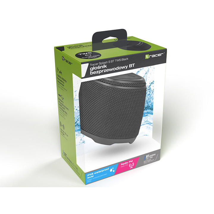 Bezdrátový reproduktor TRACER, Bluetooth 5.1, technologie TWS, 5 W, Splash S